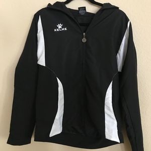 Black and White Warm Up Jacket